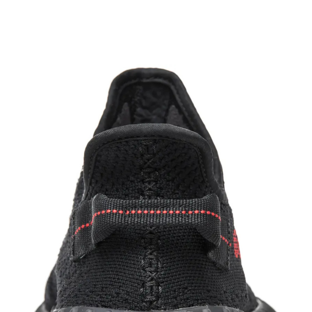 Yeezy Boost 350 V2 Bred - vista traseira
