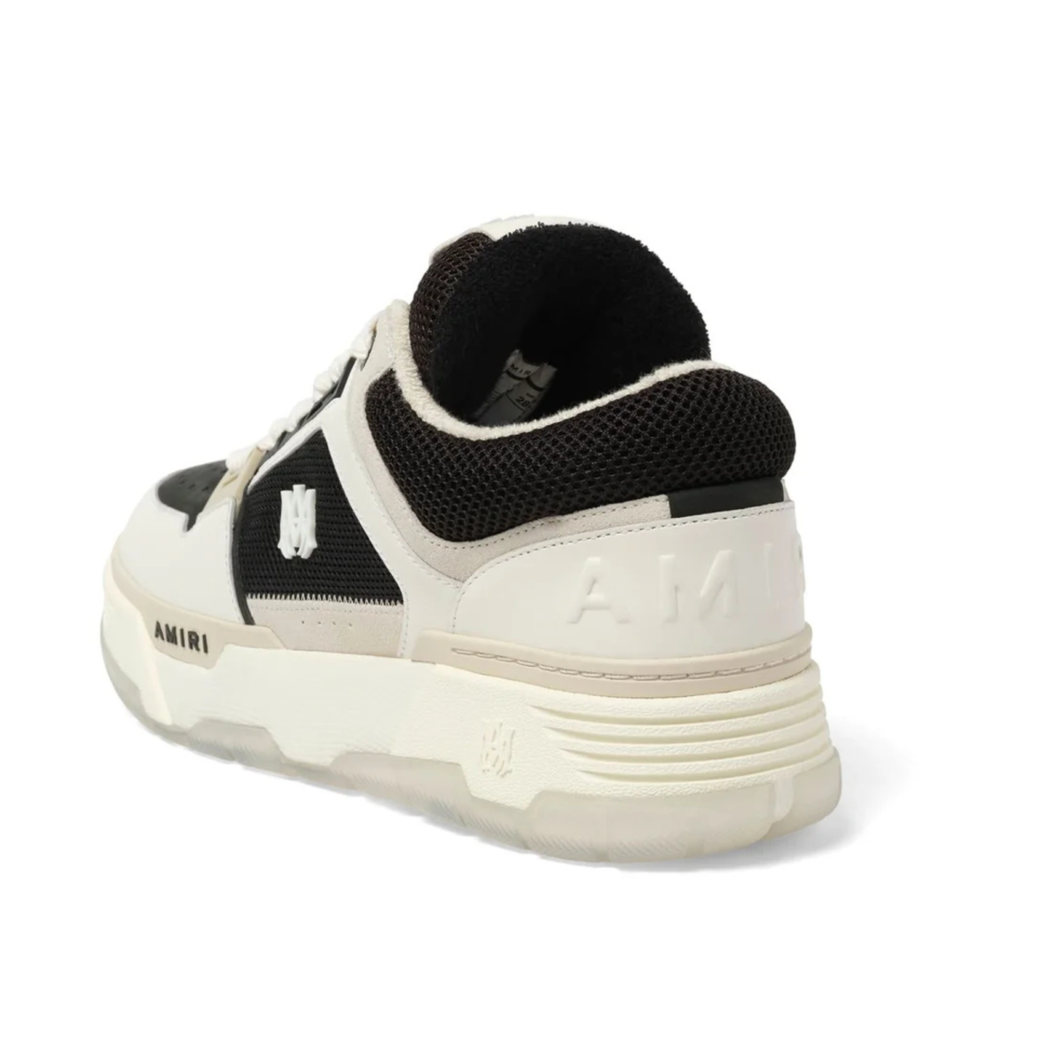 Amiri MA-1 Sneaker Black/Alabaster - vista traseira