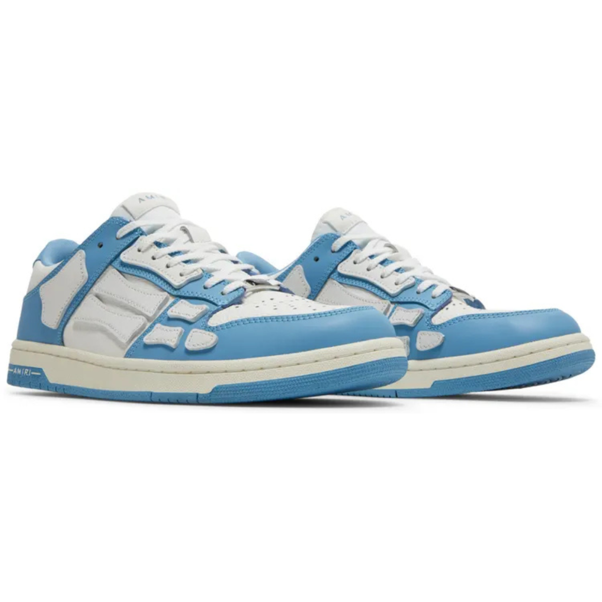 Amiri Skel Top Low Powder Blue - vista lateral