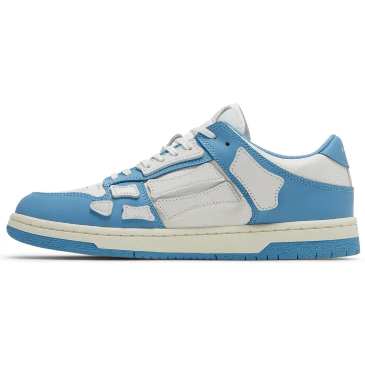 Amiri Skel Top Low Powder Blue - vista lateral