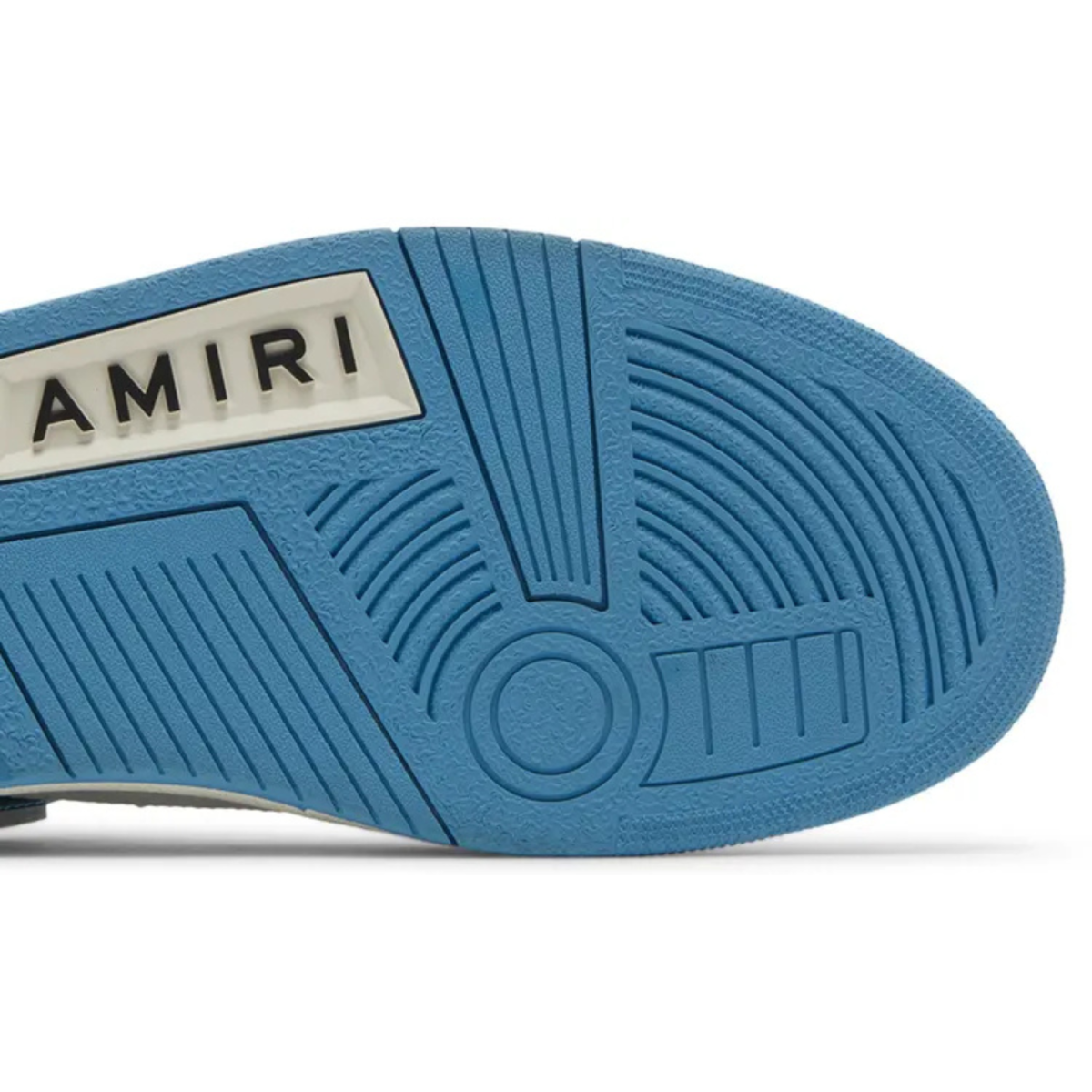 Amiri Skel Top Low Powder Blue - detalhe do solado