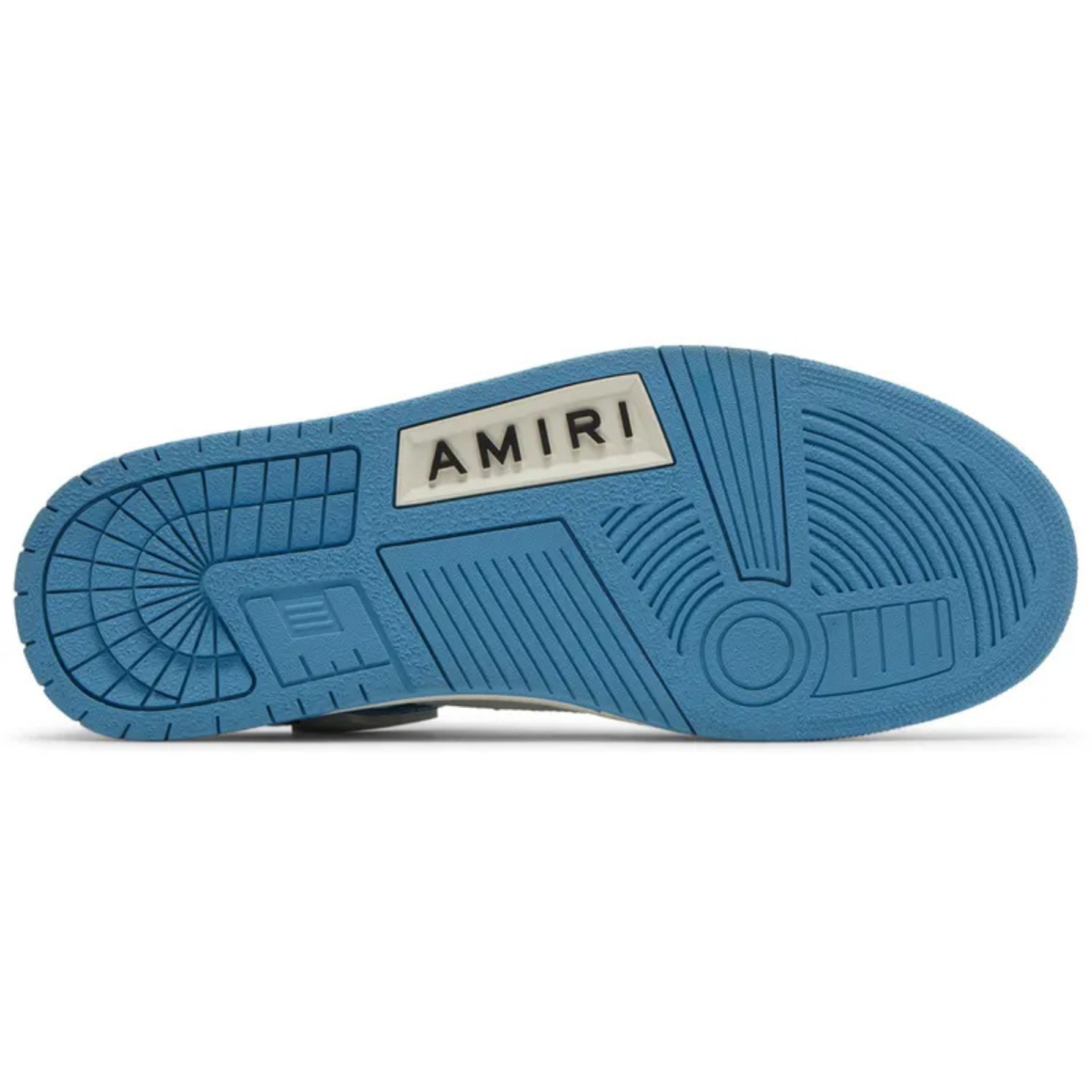Amiri Skel Top Low Powder Blue - detalhe do solado