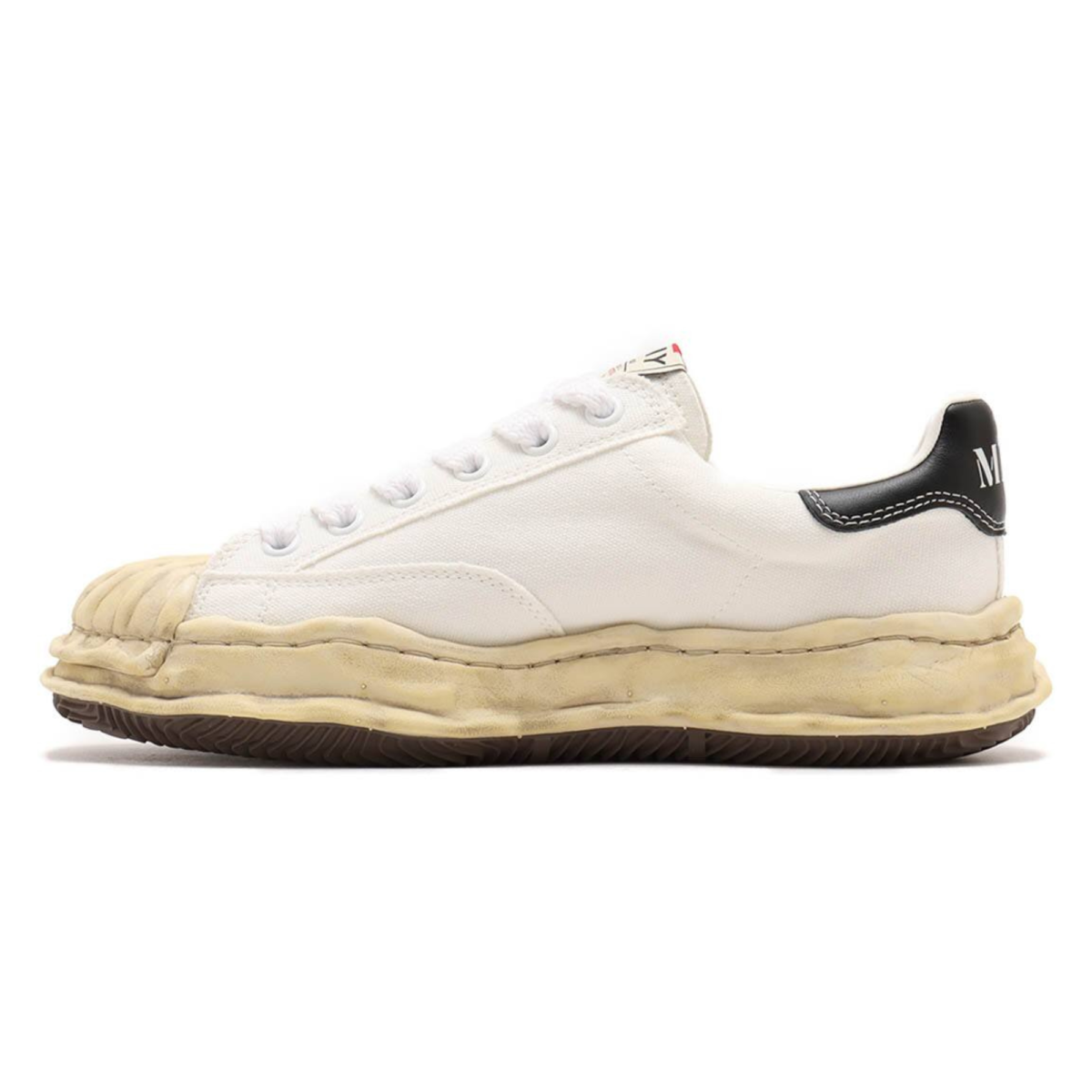 Maison Mihara Yasuhiro Blakey Vintage Canvas Low - vista lateral
