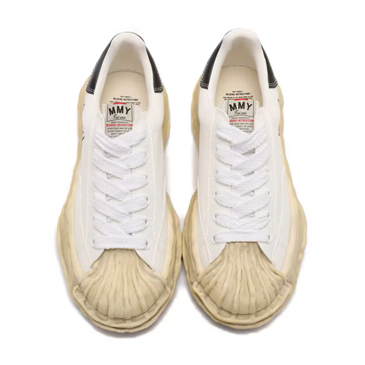 Maison Mihara Yasuhiro Blakey Vintage Canvas Low - vista superior