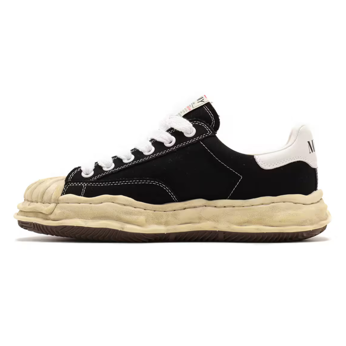 Maison Mihara Yasuhiro Blakey Vintage Canvas Low - vista lateral