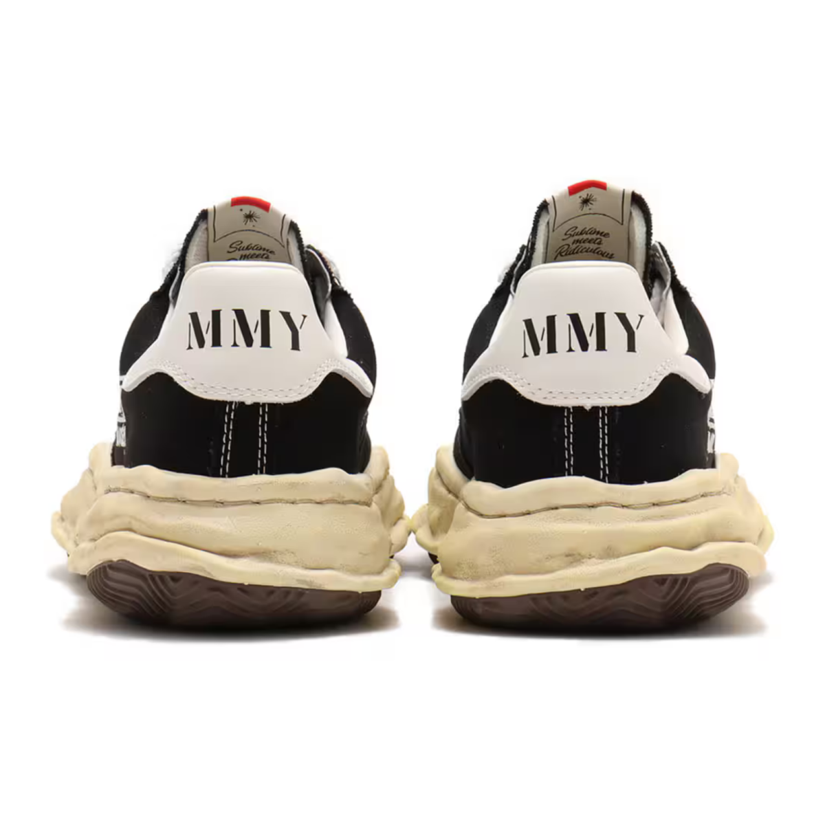 Maison Mihara Yasuhiro Blakey Vintage Canvas Low - vista traseira