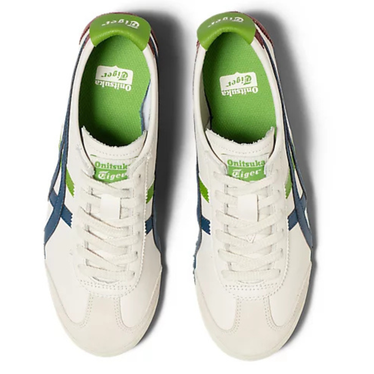 Onitsuka Tiger Mexico 66 Cream Mako Blue - vista superior