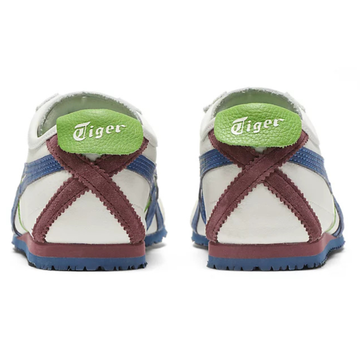 Onitsuka Tiger Mexico 66 Cream Mako Blue - vista traseira