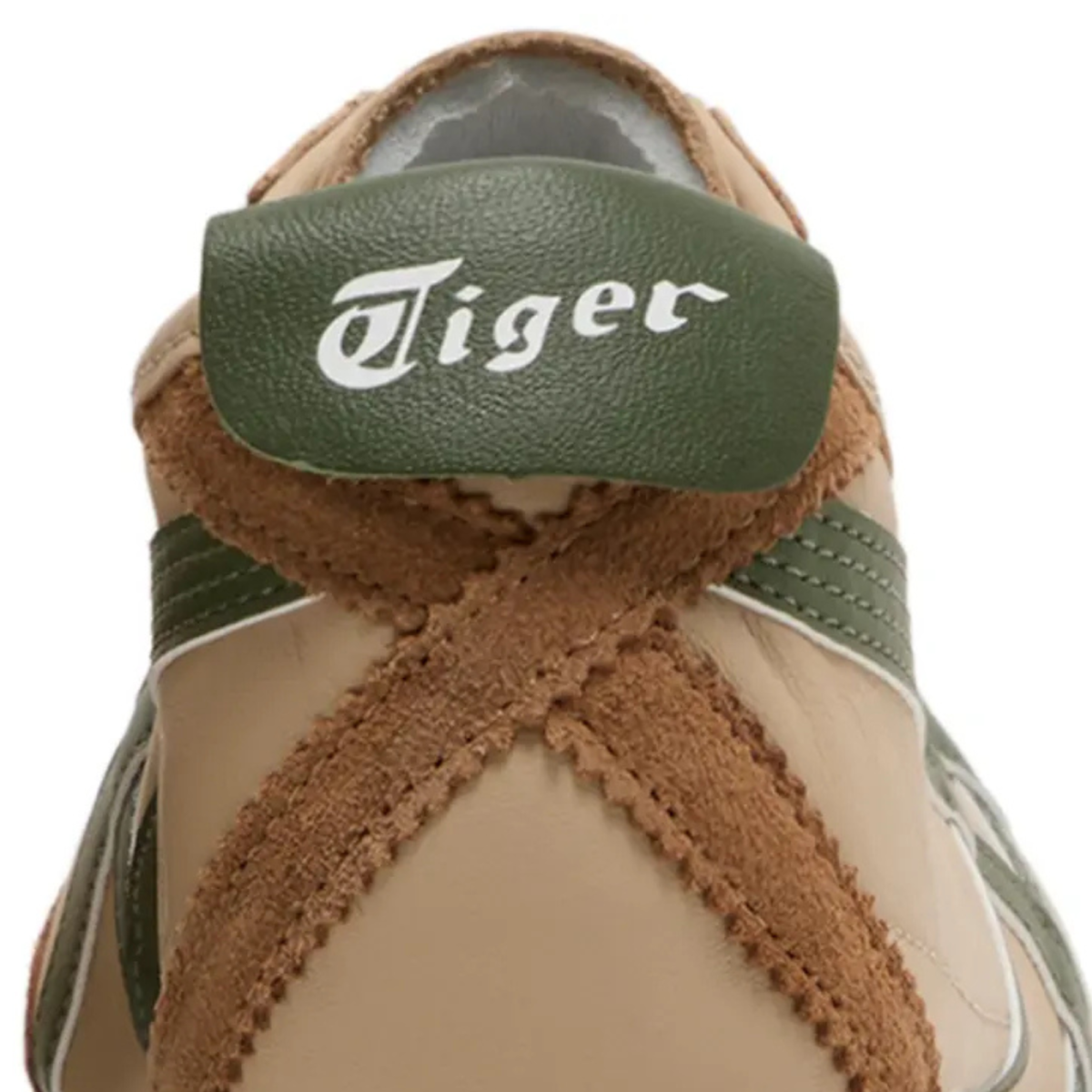 Onitsuka Tiger Mexico 66 Beige Grass Green - vista traseira