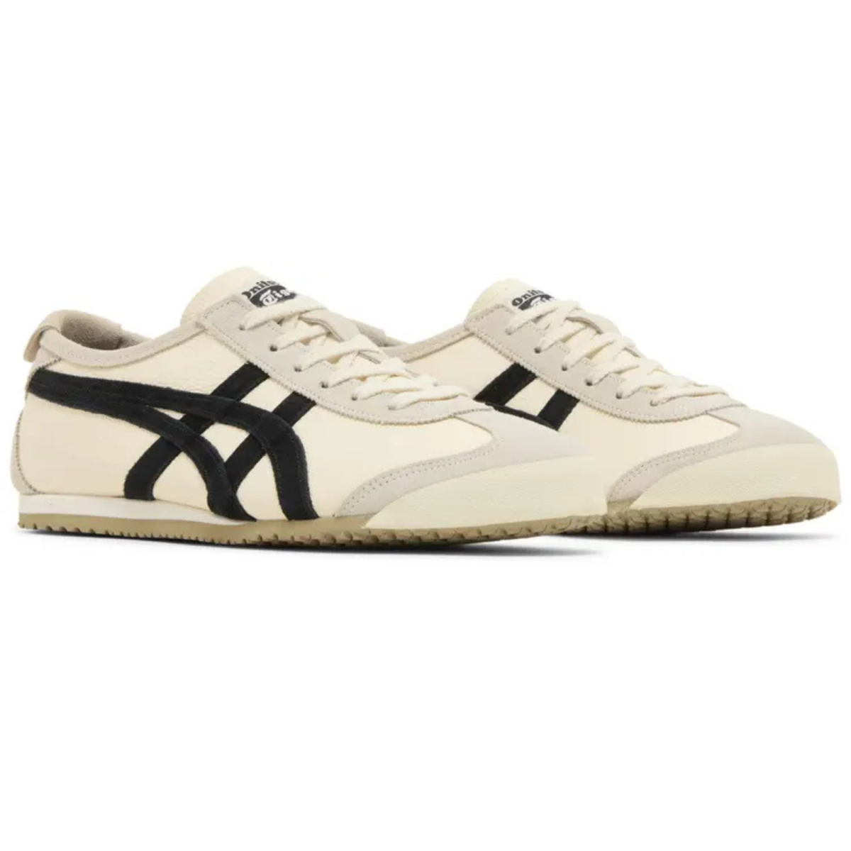 Onitsuka Tiger Mexico 66 Vintage Birch Black - vista lateral