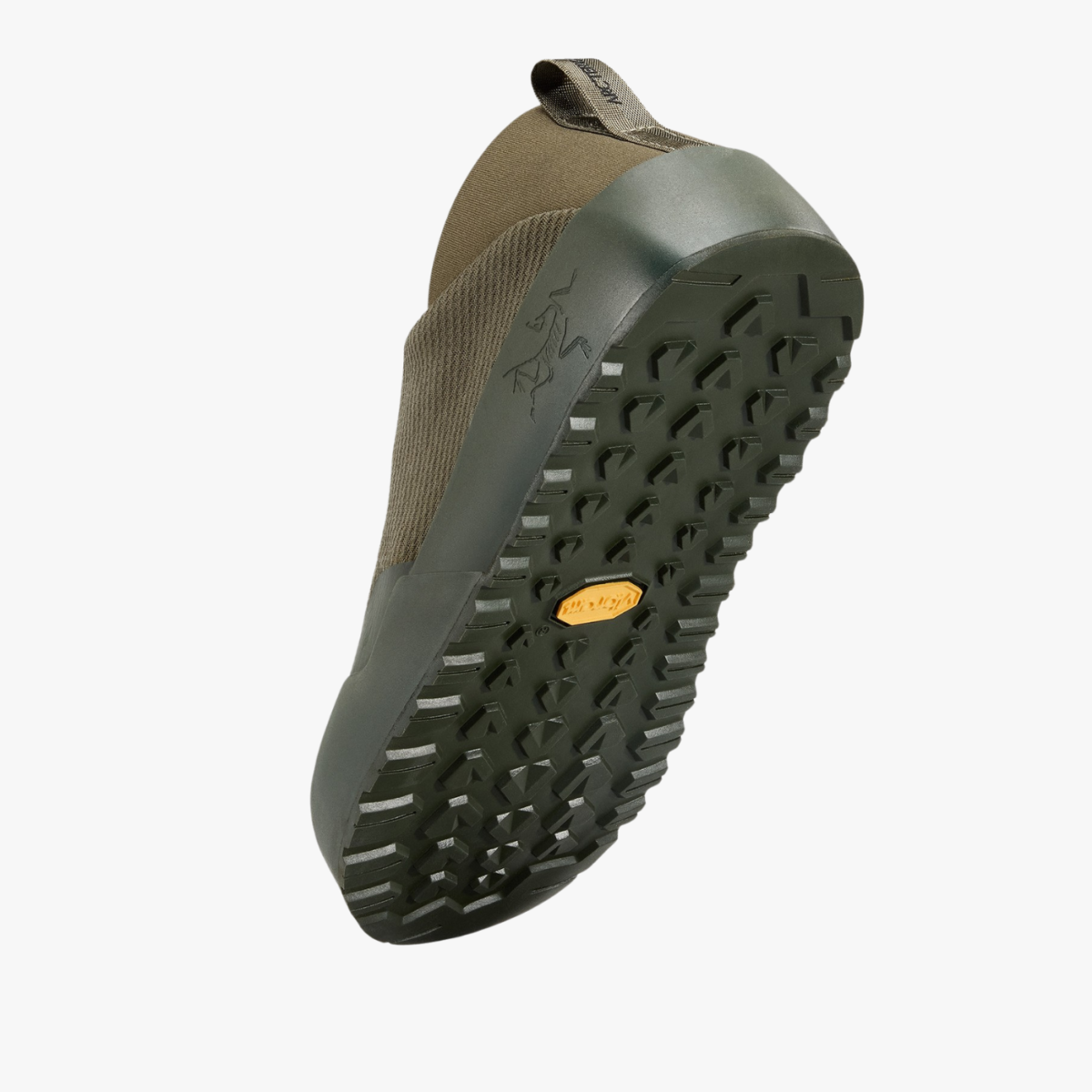 Arc'teryx Slip-On Kragg Green - vista do solado