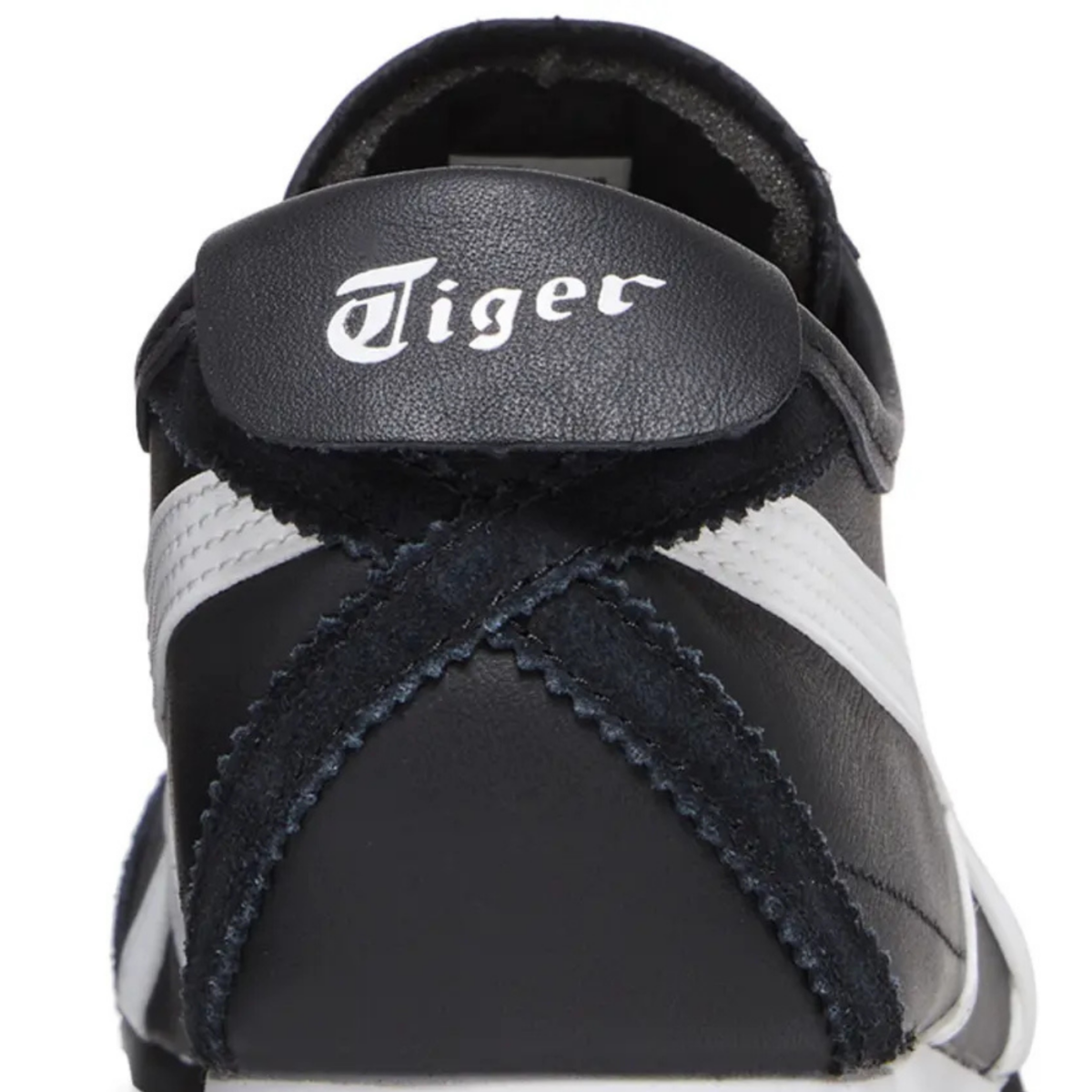 Onitsuka Tiger Mexico 66 Black White - vista traseira