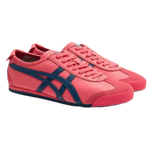 Onitsuka Tiger Mexico 66 Leather “Pink Cameo / Mako Blue” 8 Onitsuka Tiger Mexico 66 Leather “Pink Cameo / Mako Blue” - Imagem 3