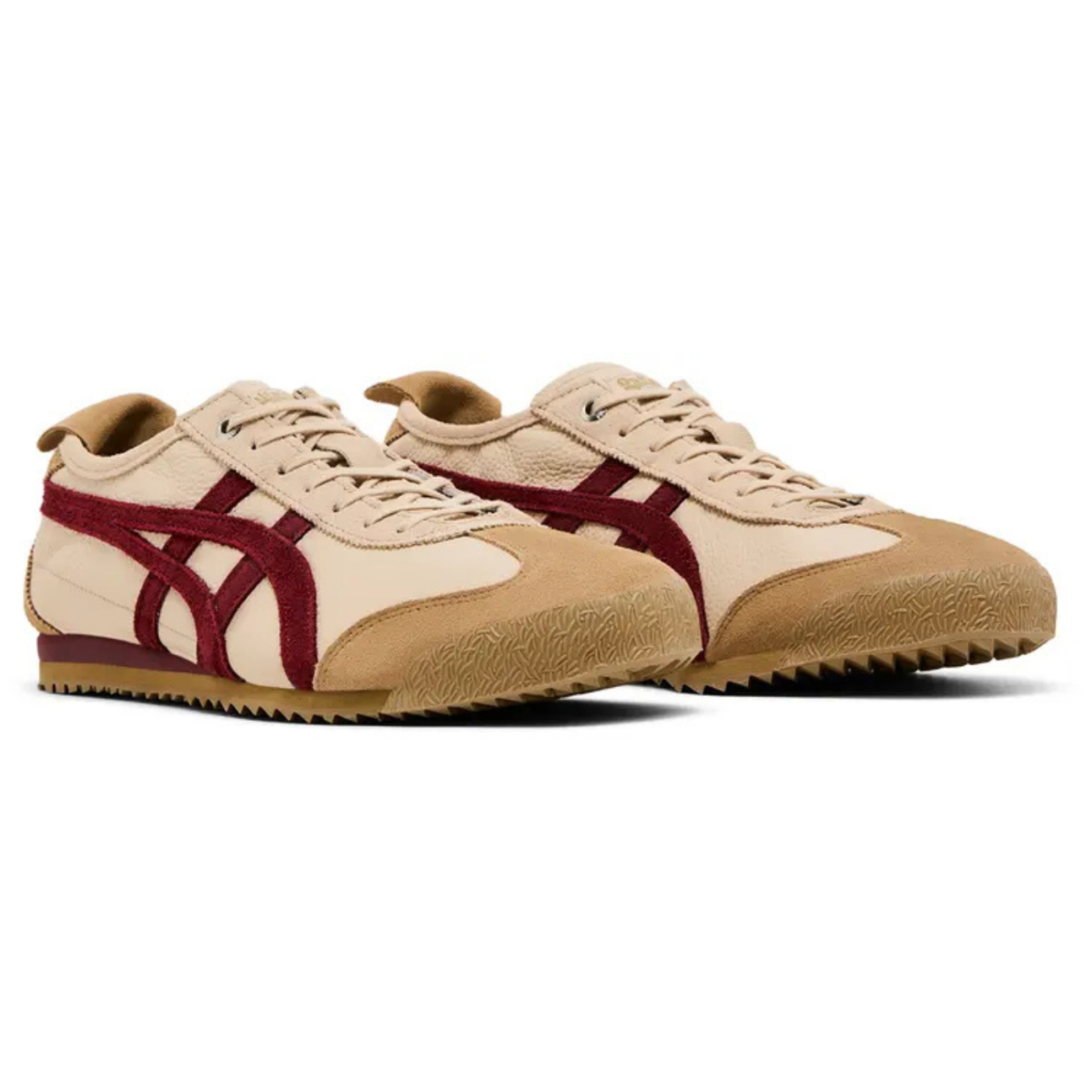 Onitsuka Tiger Mexico 66 SD Beige / Beet Juice - vista lateral