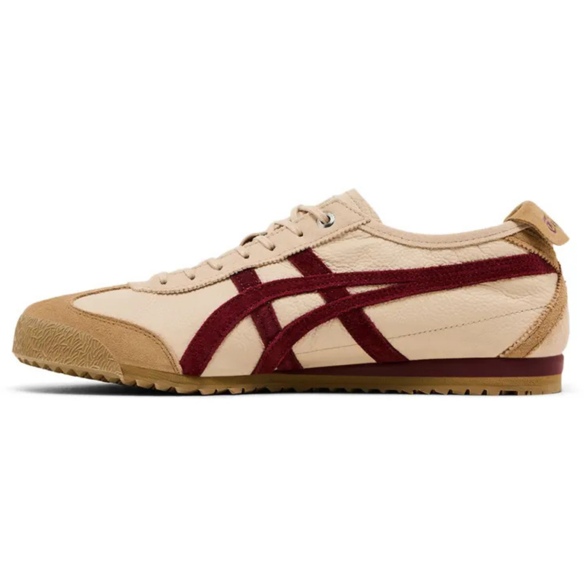 Onitsuka Tiger Mexico 66 SD Beige / Beet Juice - vista lateral