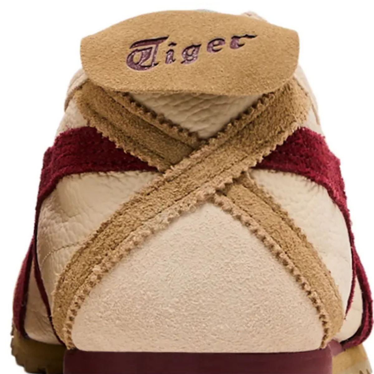 Onitsuka Tiger Mexico 66 SD Beige / Beet Juice - vista traseira