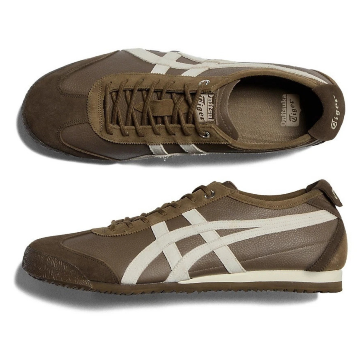 Onitsuka Tiger Mexico 66 SD Clay Canyon Cream - vista superior