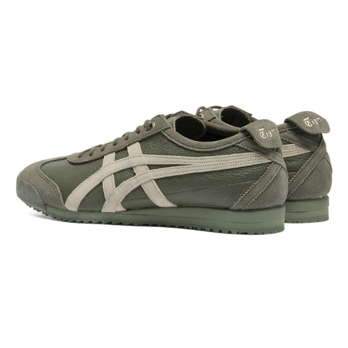 Onitsuka Tiger Mexico 66 SD Vintage Mantle Green Ivory - vista lateral