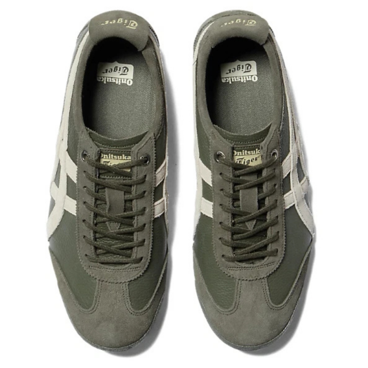 Onitsuka Tiger Mexico 66 SD Vintage Mantle Green Ivory - vista superior