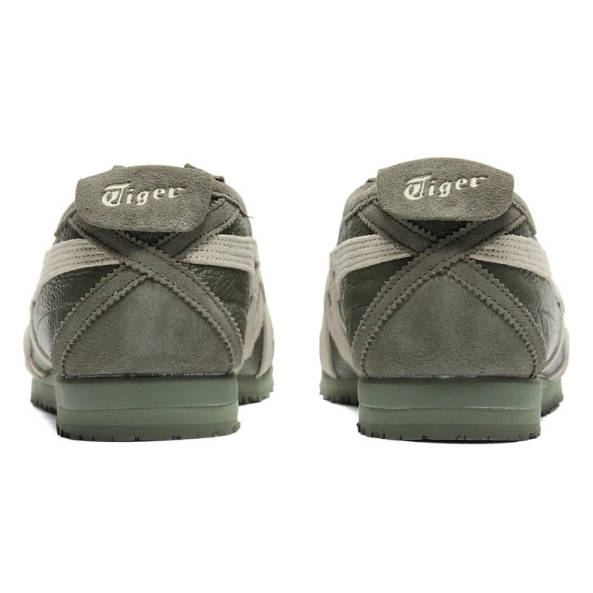 Onitsuka Tiger Mexico 66 SD Vintage Mantle Green Ivory - vista traseira