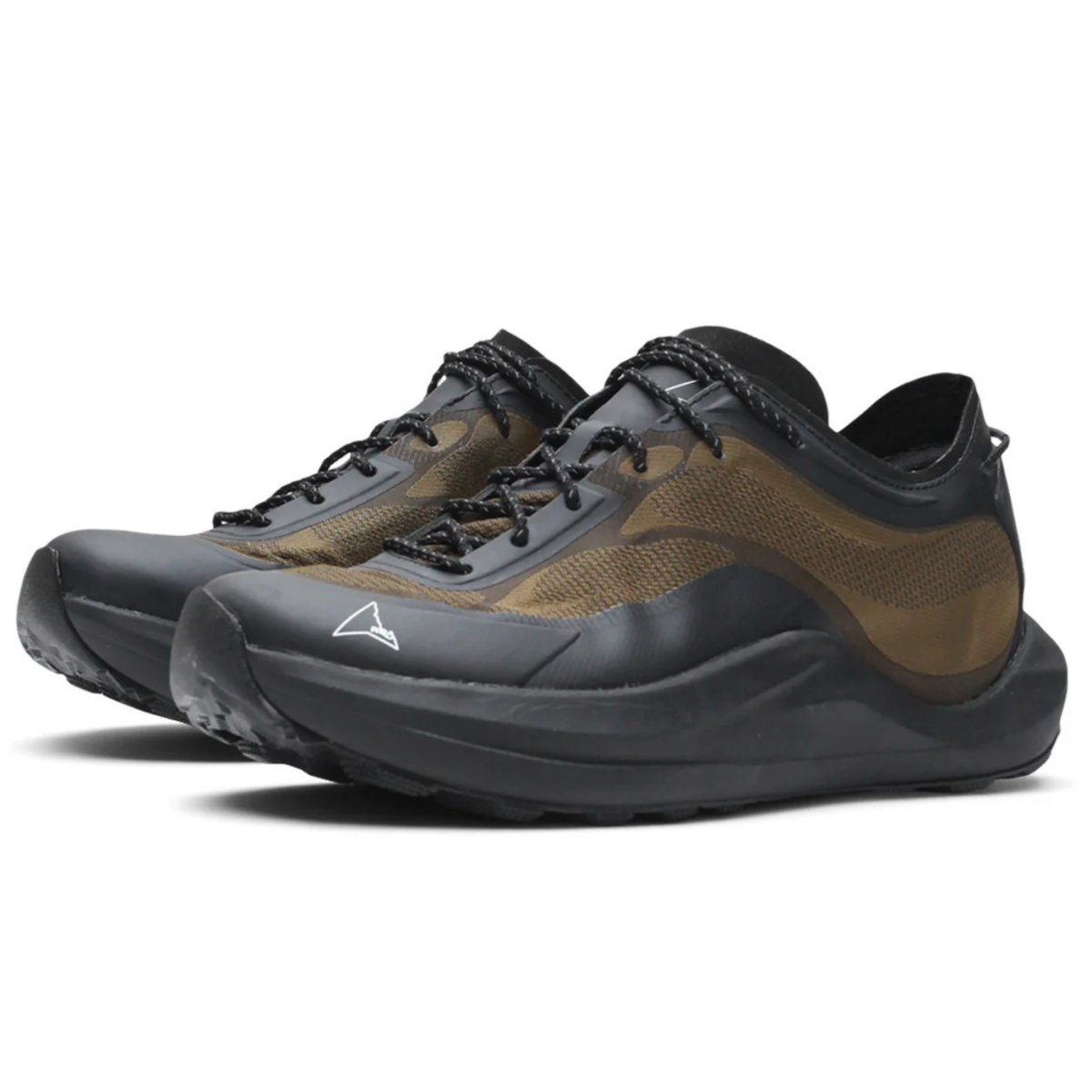 ROA Hiking Sella Olive Black - vista frontal