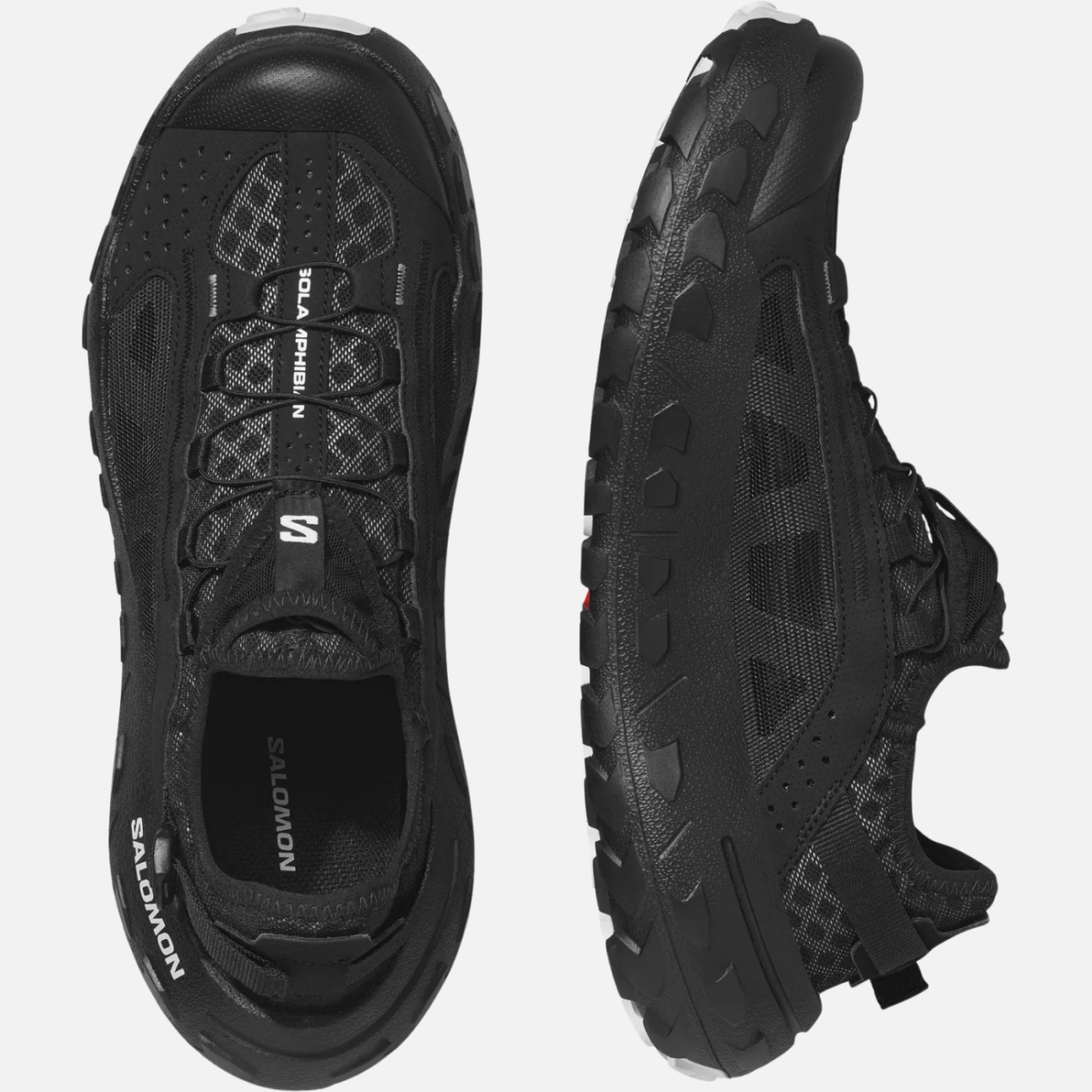 Salomon Solamphibian Black/Alloy - vista superior