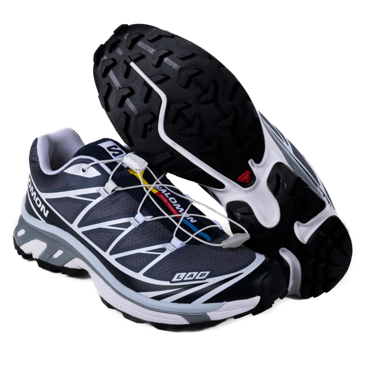 Salomon XT-6 Grisaille/Blue Nights - vista superior