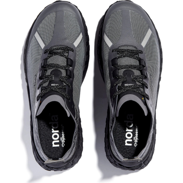 Tênis Norda Dyneema 001 Black Spikes - Corrida e Trilha Impermeável - Imagem 6