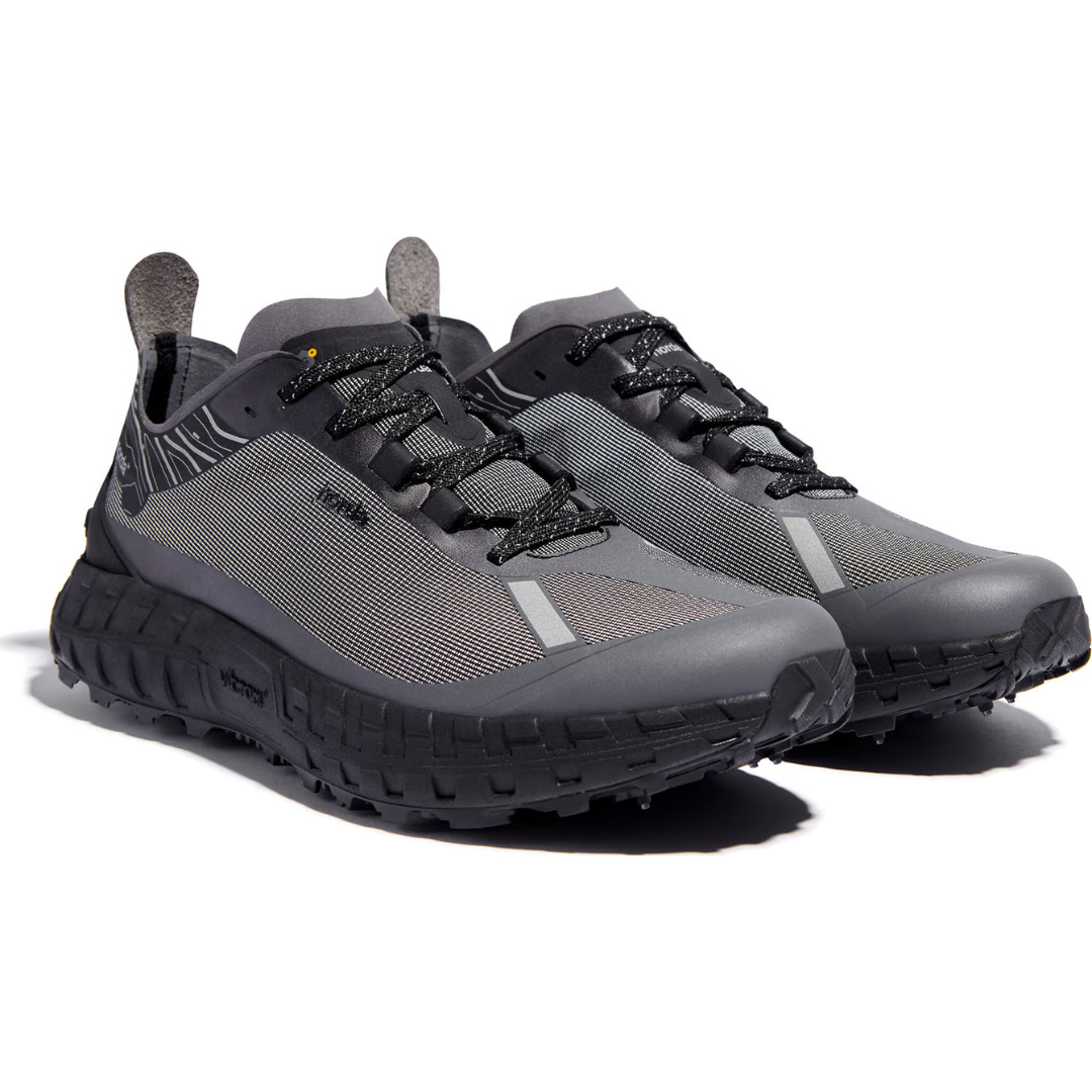Tênis Norda Dyneema 001 Black Spikes - Corrida e Trilha Impermeável